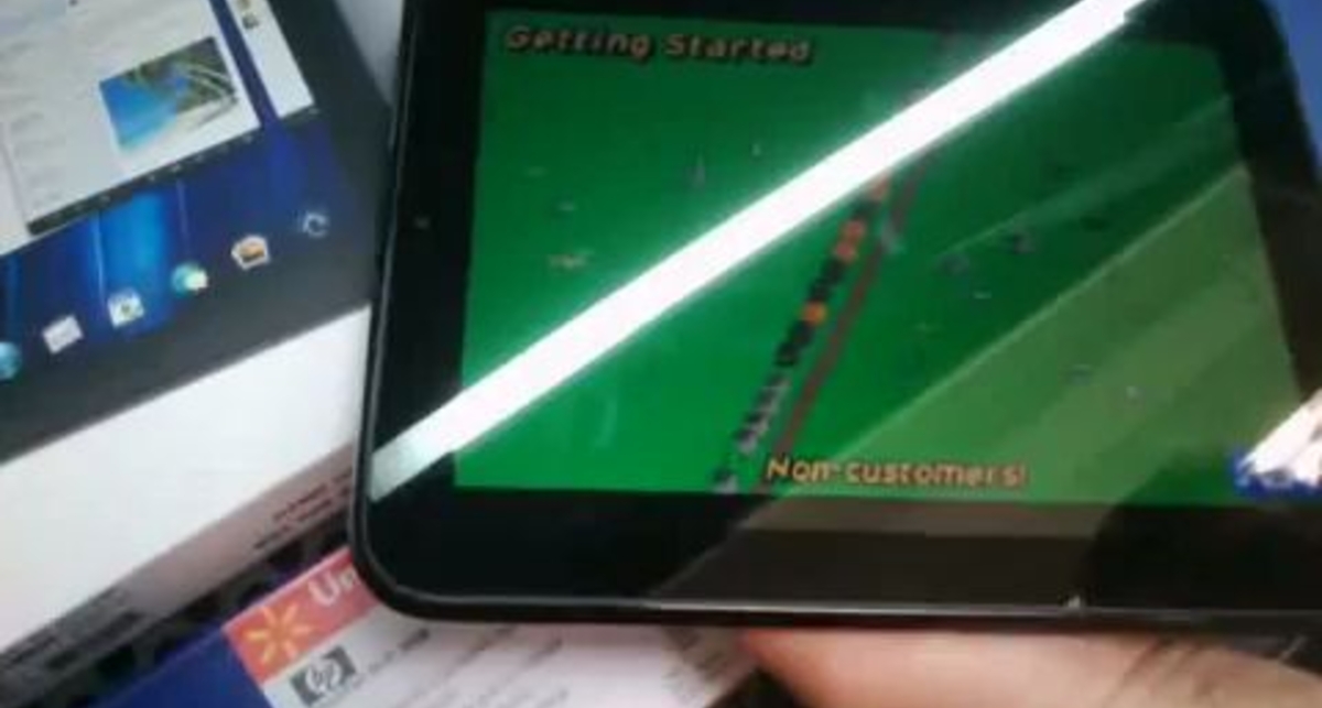 Небольшой видеообзор HP TouchPad