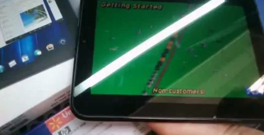 Небольшой видеообзор HP TouchPad