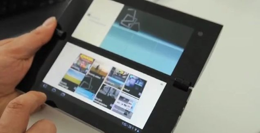 Живое видео планшета S2 от Sony