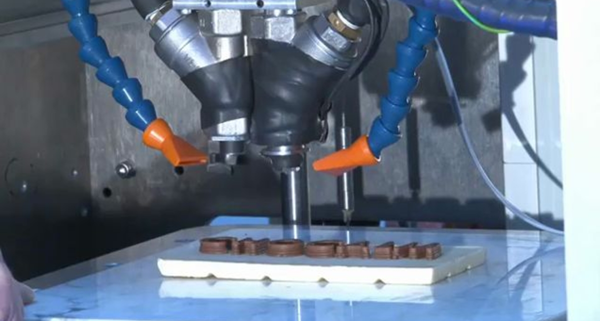 Первый шоколадный 3D-принтер