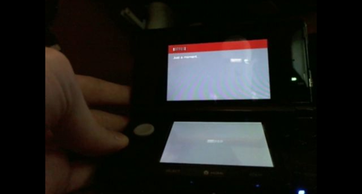 Онлайн-кинотеатр Netflix на Nintendo 3DS