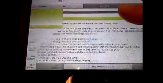 Android Market на PlayBook