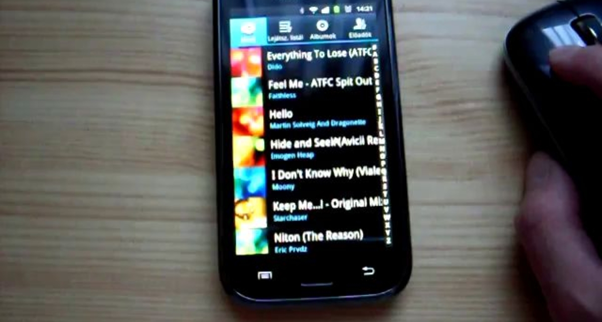 Samsung Galaxy S и Bluetooth мышка