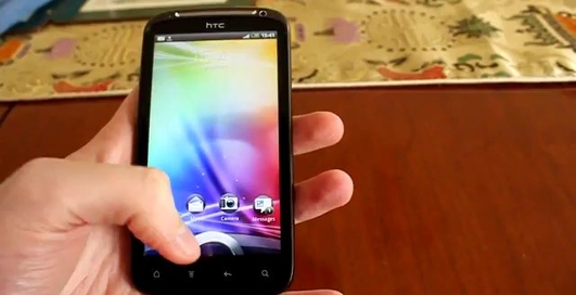 HTC Sensation - глючный экран