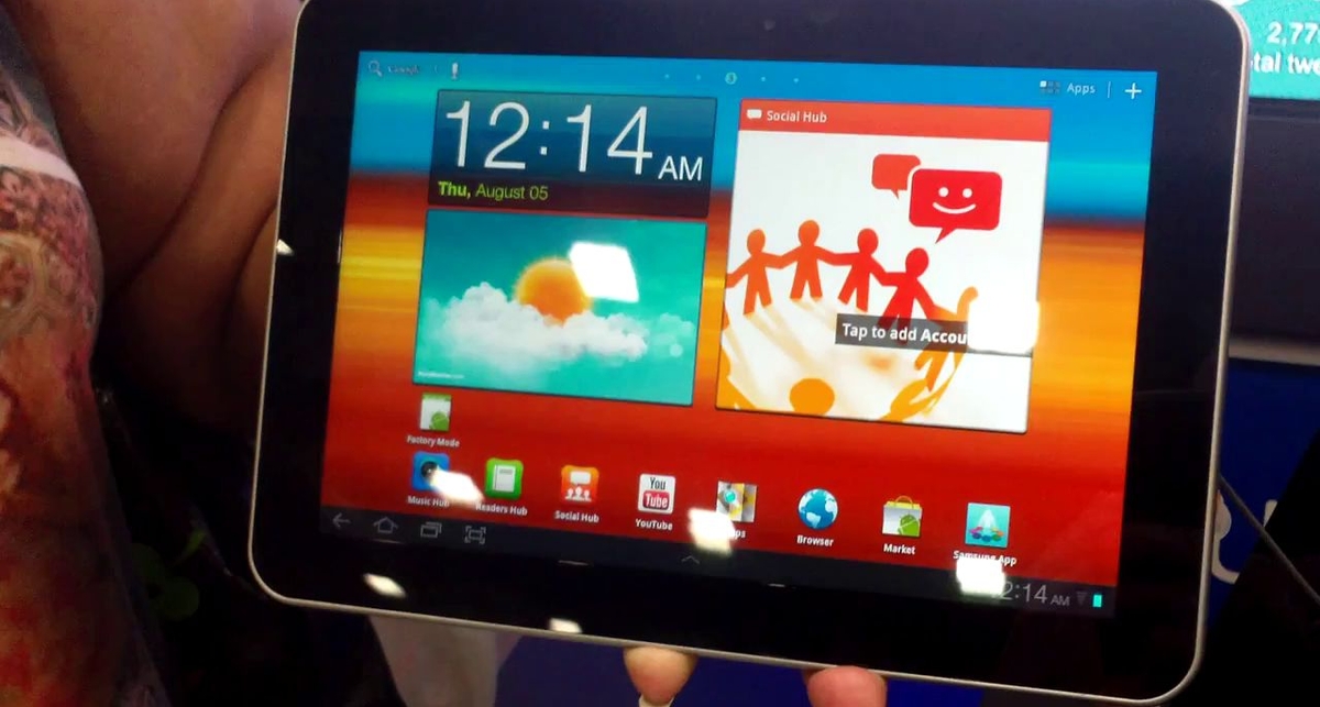 Galaxy Tab 8,9 скоро в продаже