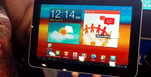 Galaxy Tab 8,9 скоро в продаже