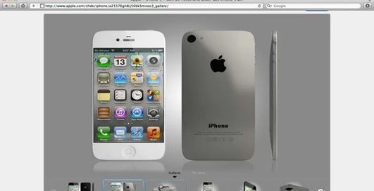 iPhone 5 утечка