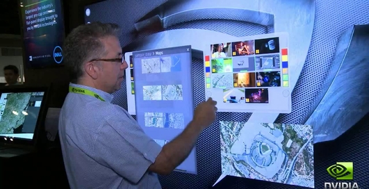 Perceptive Pixel - самый большой в мире сенсорный дисплей