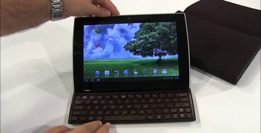Asus Eee Pad Slider – Android-планшет с клавиатурой