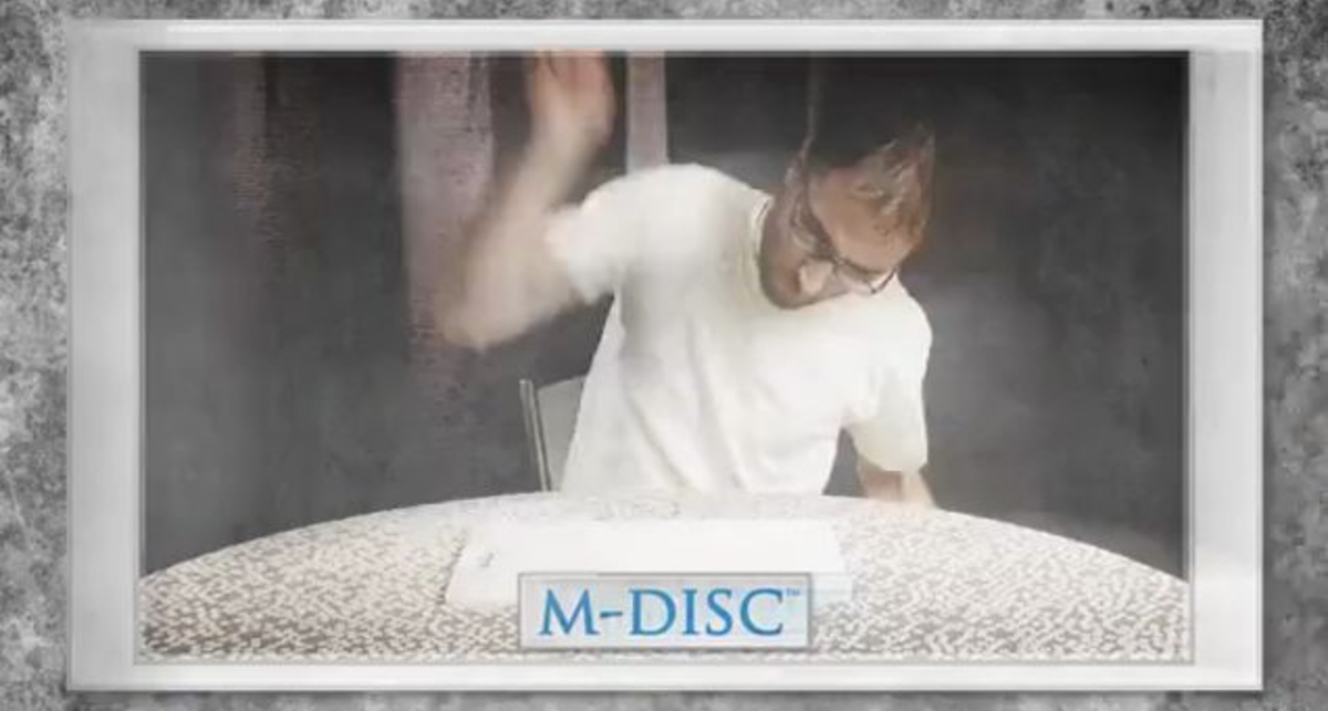 M-Disc сохранит данные на 1000 лет