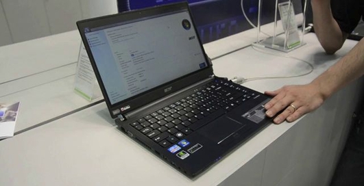 Acer TravelMate Timeline 8481T - 13 часов на одной зарядке