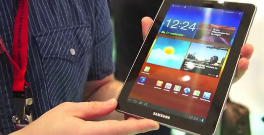 Официальный анонс планшета Samsung Galaxy Tab 7.7