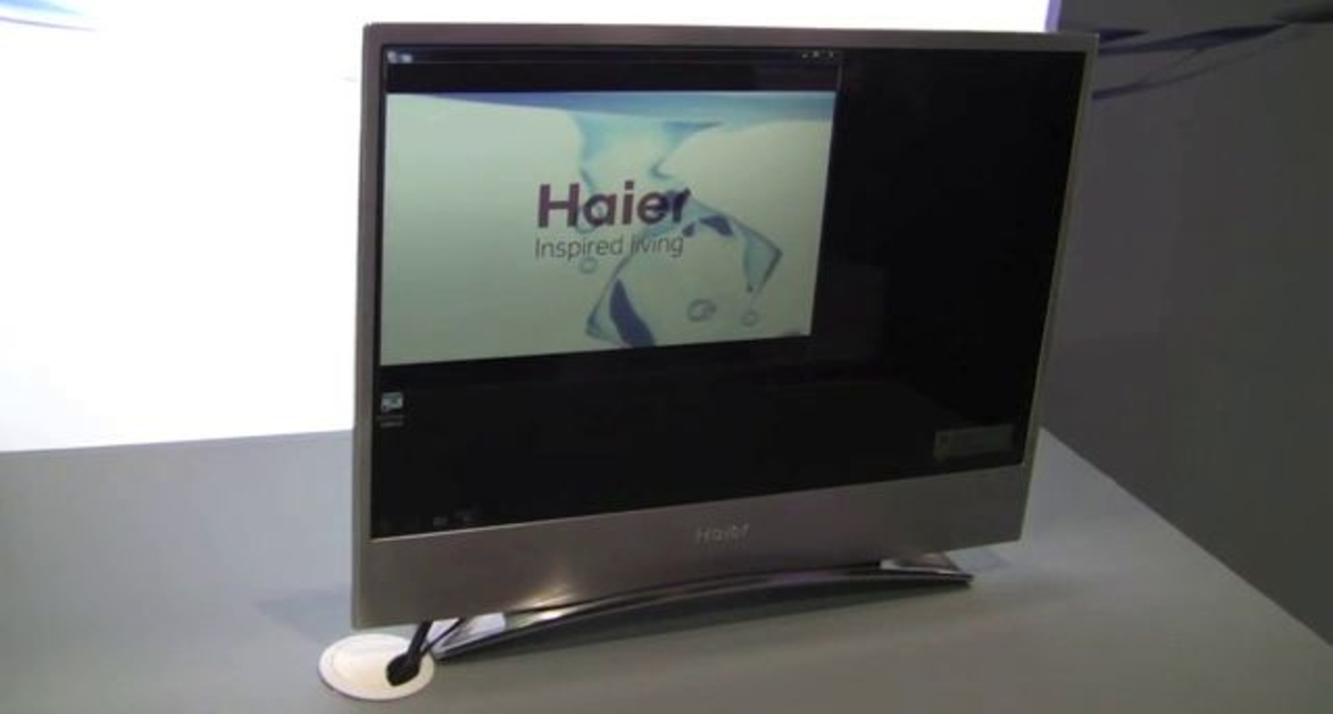 Прозрачный дисплей от Haier
