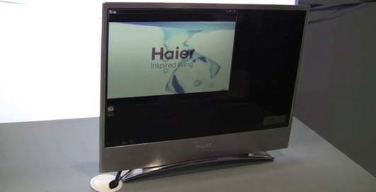 Прозрачный дисплей от Haier