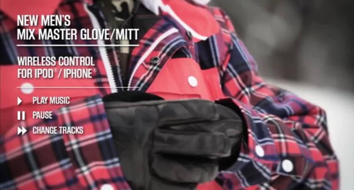 Музыкальные перчатки для iPhone