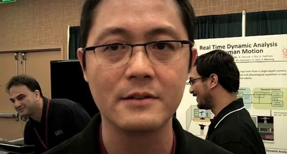 Гуманоидный робот ASIMO подружился с Kinect