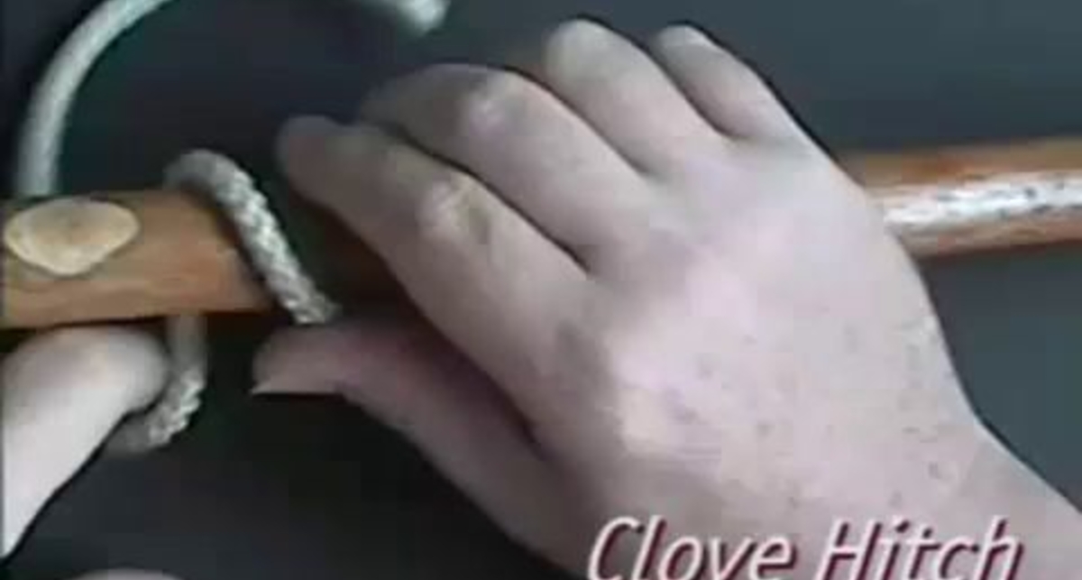 Виды узлов, которые ты должен уметь завязывать (видео)