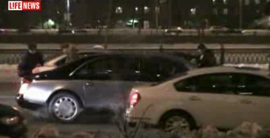 Майбах и Бентли - авария