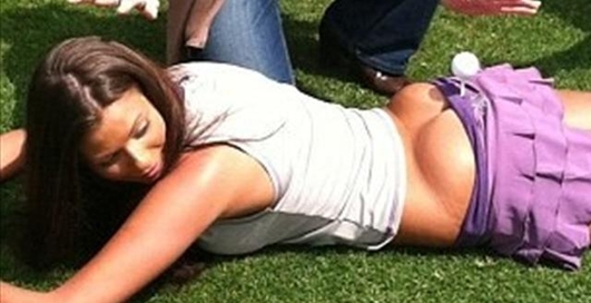 Модель Playboy получила травму во время съемки