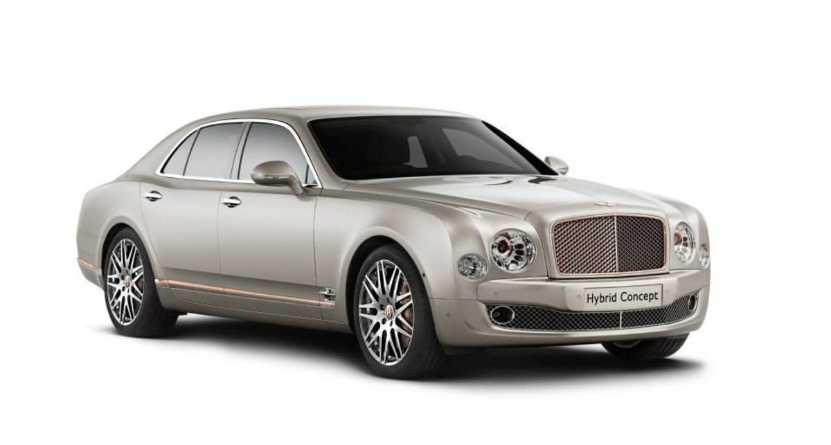 Bentley показала гибридную версию лимузина Mulsanne