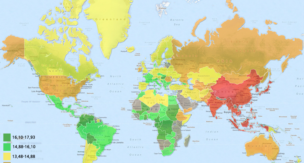 Мировые тенденции показали в виде инфографики