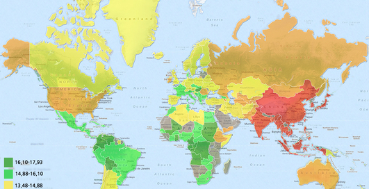 Мировые тенденции показали в виде инфографики