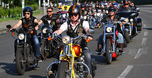 В Киеве открылся новый байкерский сезон