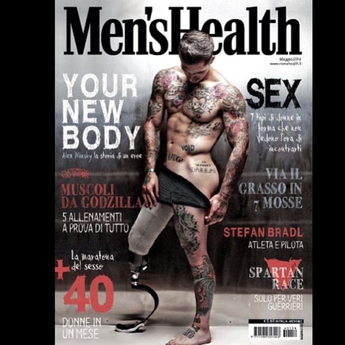 Алекс Мински: солдат стал моделью после ампутации Алекс Мински: солдат стал моделью после ампутации