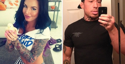 Порнозвезду Кристи Мак сильно избил боец ММА