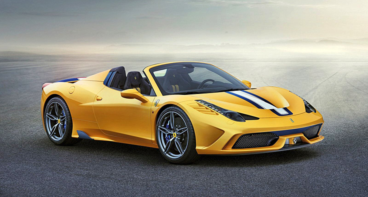 Ferrari 458 Speciale A: мощнейший кабриолет марки