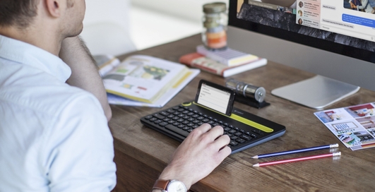 Свой тест: беспроводная клавиатура Logitech K480