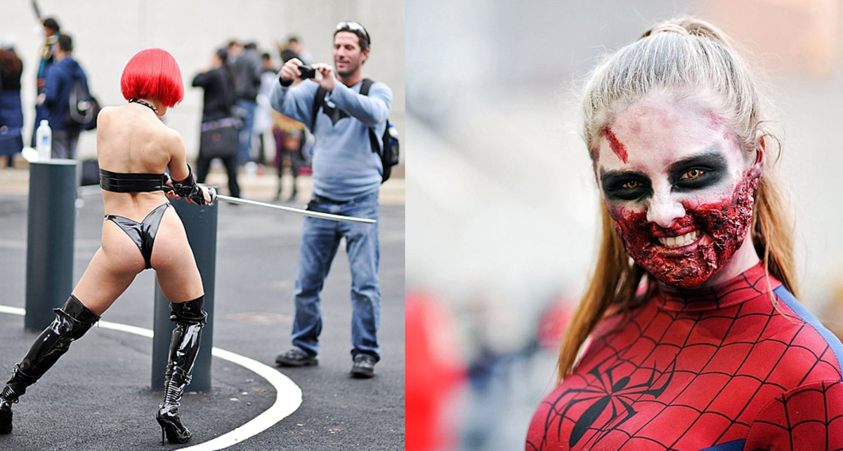 Трупы, зомби и красотки: New York Comic Con 2014