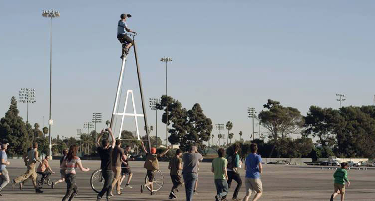 StoopidTaller или самый высокий велосипед в мире