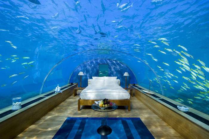 Райские глубинки: 7 необычных подводных отелей