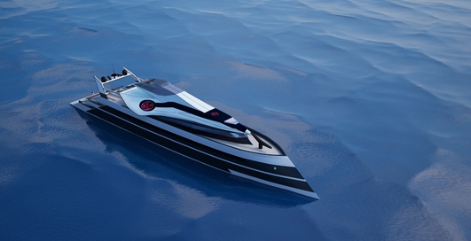 Яхта-самолет: российский бизнесмен учит летать катер