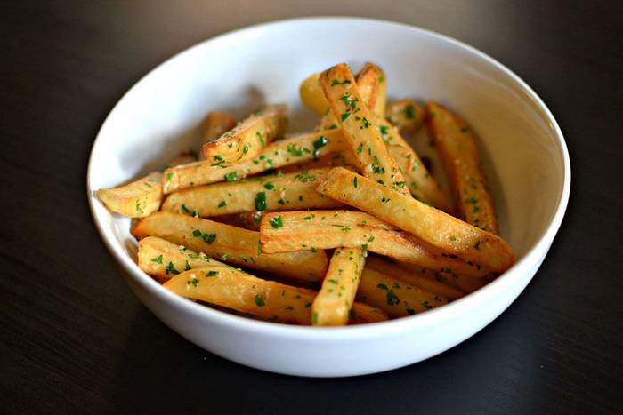 Рецепт невероятно хрустящей жареной картошки