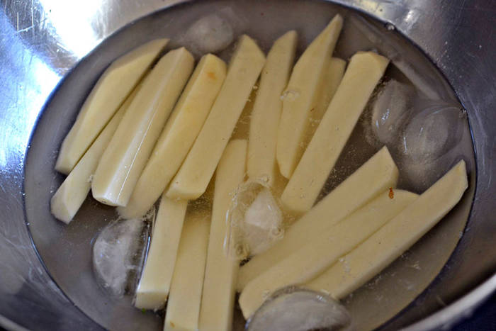 Рецепт невероятно хрустящей жареной картошки