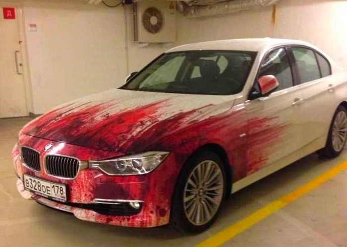 Авто-убийцы: 15 самых странных раскрасок
