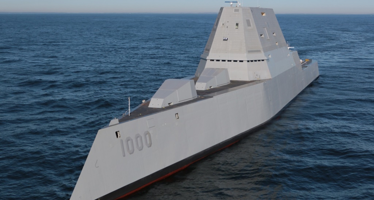 USS Zumwalt: гроза ВМС США вышла на учения