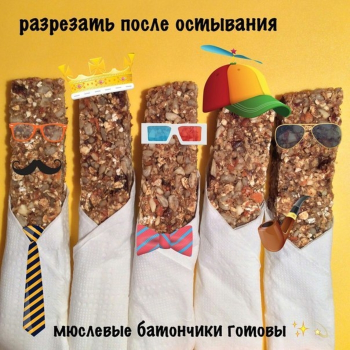 Вместо сникерса: мюслевый батончик собственными руками