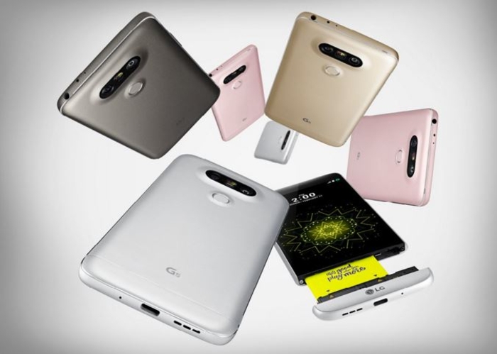 LG представила первый модульный смартфон G5