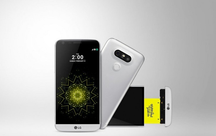 LG представила первый модульный смартфон G5