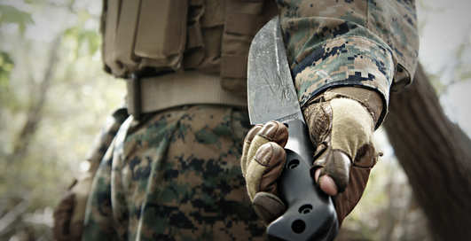 Военные ножи американских солдат