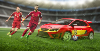 Евро 2016: как должны выглядеть авто футбольных команд