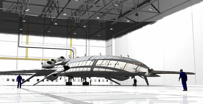 Создан самолет, который пересечет Атлантику за три часа