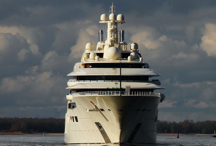 Яхта за $600 миллионов для российского олигарха
