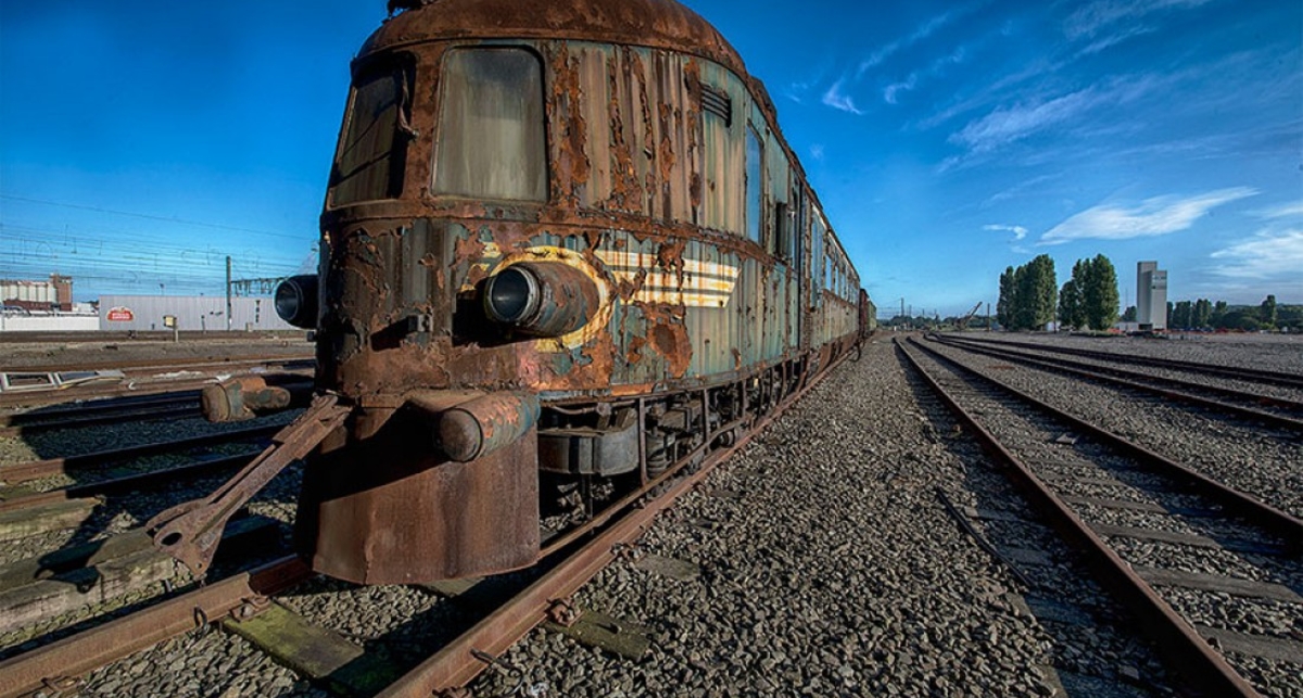 Заброшенный поезд: ржавое эхо XIX века