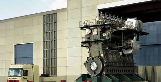 Как выглядит самый большой двигатель на планете