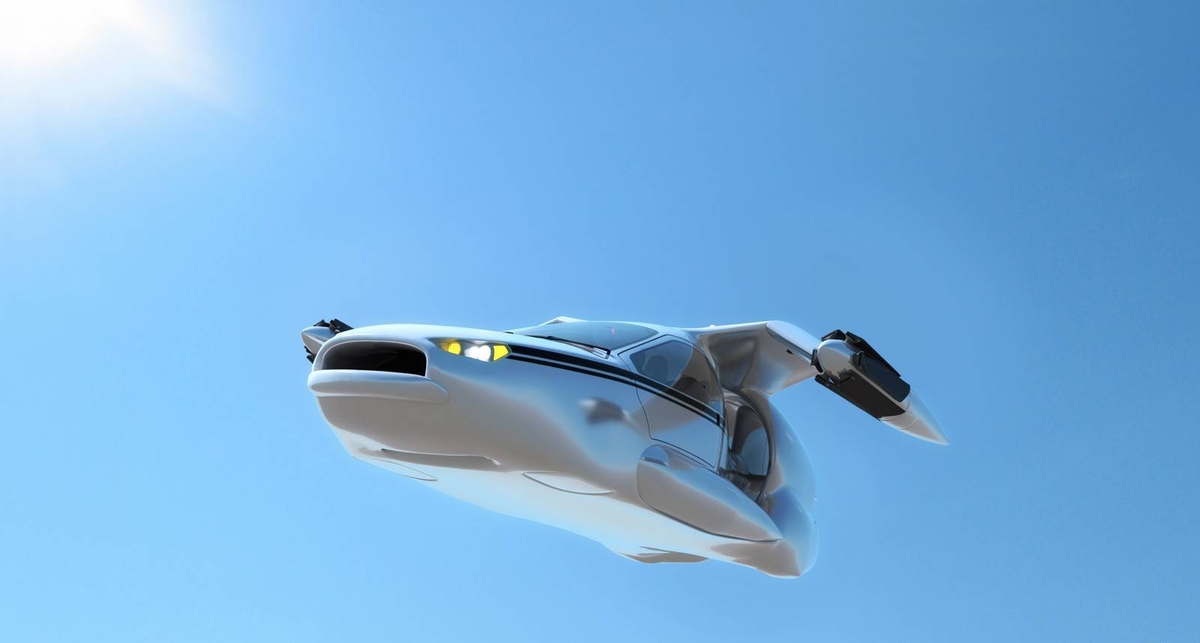 Колеса с крылышками: шеф Google проплатил летающий автомобиль