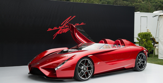 Ferrari, до свидания: дизайнер компании построил свой суперкар